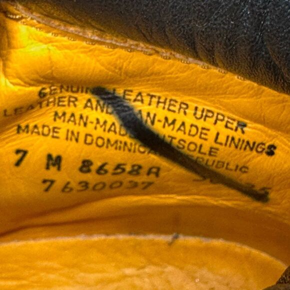 Timberland~Women's~Black Waterproof Nubuck 6” Premium(8658A) Boots~Size 7 - Picture 11 of 11